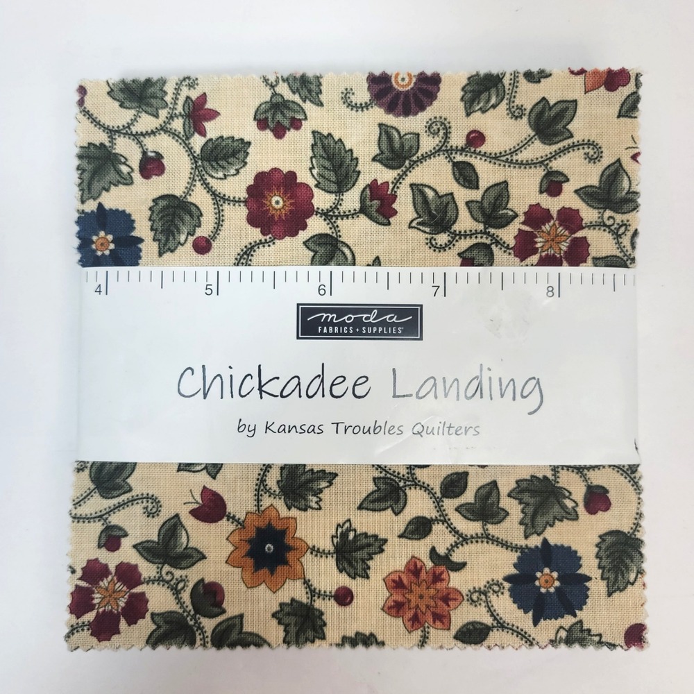 Moda Chickadee Landing by Kansas Troubles Quilters 5 Inch Charm Pack 42 Squares